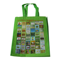 黄山LB11覆膜无纺布广告袋